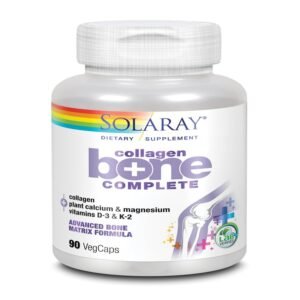 Collagen Bone Complete · Solaray · 90 Cápsulas