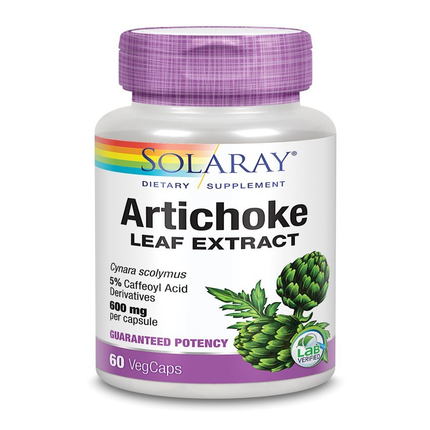 Artichoke (Alcachofa) · Solaray · 60 Cápsulas