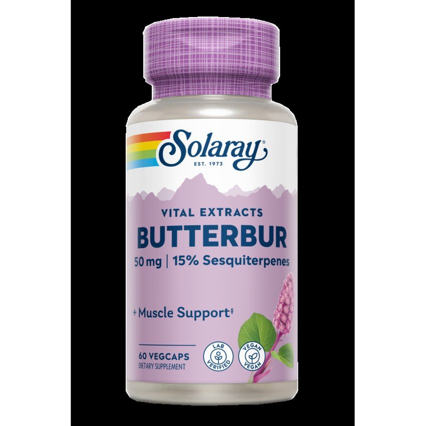 Butterbur (Petasita) · Solaray · 60 Cápsulas