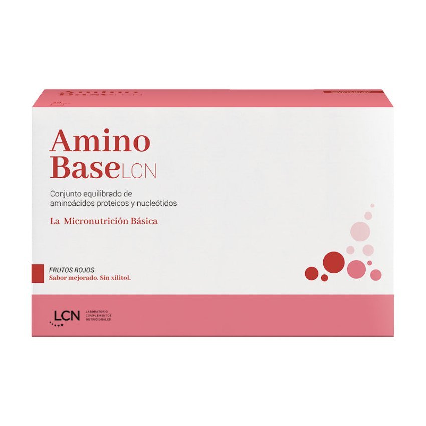 Amino Base - Sabor Frutos Rojos · LCN · 30 Sobres