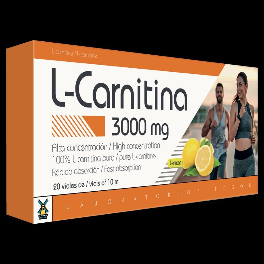 L-Carnitina 3000 mg · Tegor · 20 viales