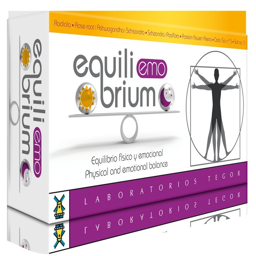 Equilibrium Emo · Tegor · 60 Cápsulas