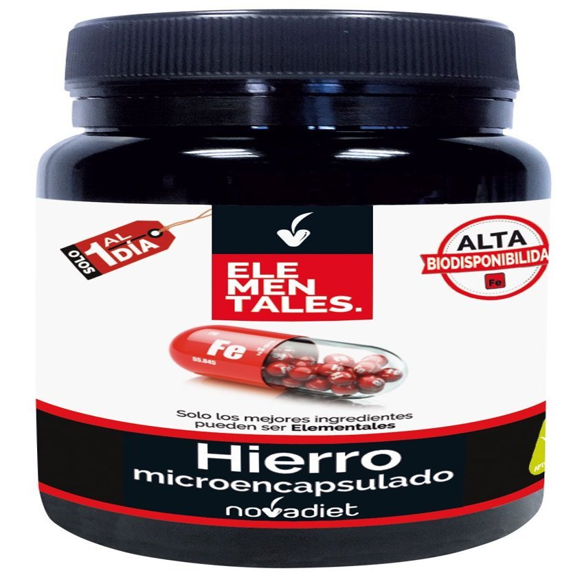 Hierro Microencapsulado · Nova Diet · 60 Cápsulas