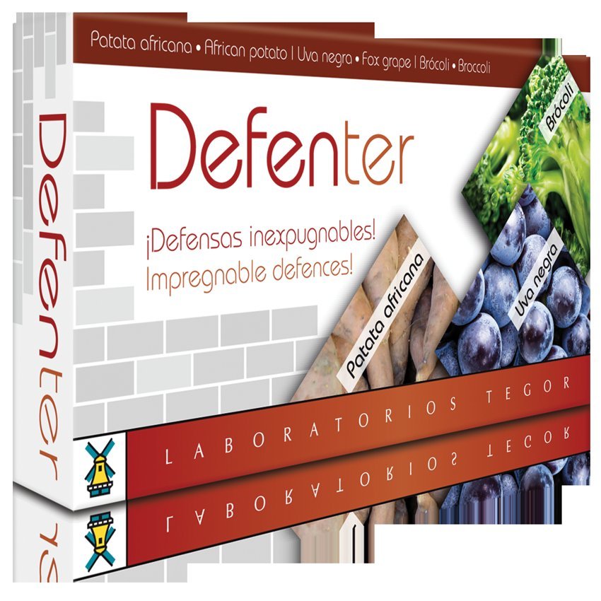 Defenter · Tegor · 40 Cápsulas