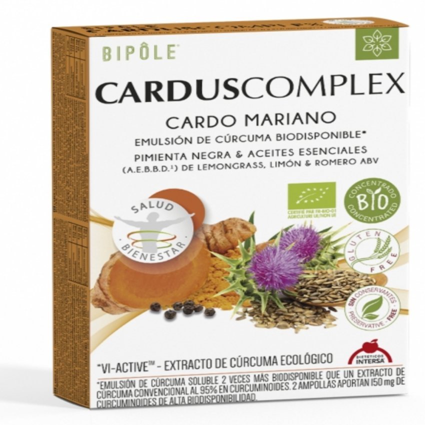 Bipole Cardus Complex · Dieteticos Intersa · 20 ampollas