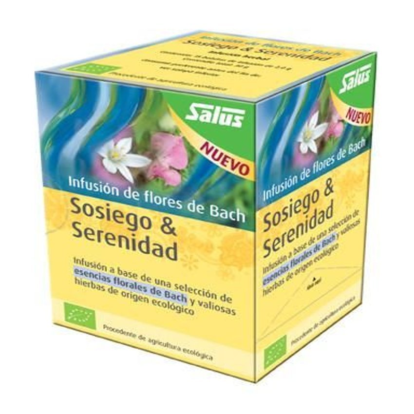 Infusión de Flores de Bach Sosiego & Serenidad · Salus · 15 filtros