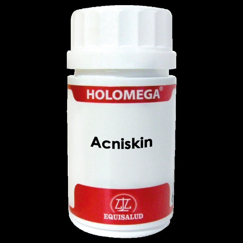 Holomega Acniskin · Equisalud · 50 Cápsulas