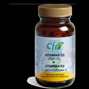 Vitamina D3 + Vitamina K2 · CFN · 60 cápsulas