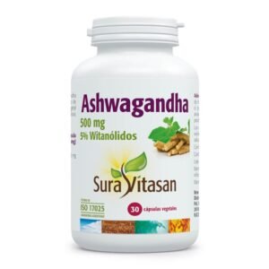 Ashwagandha · Sura Vitasan · 30 cápsulas