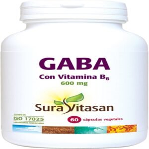 GABA + Vitamina B6 · Sura Vitasan · 60 cápsulas