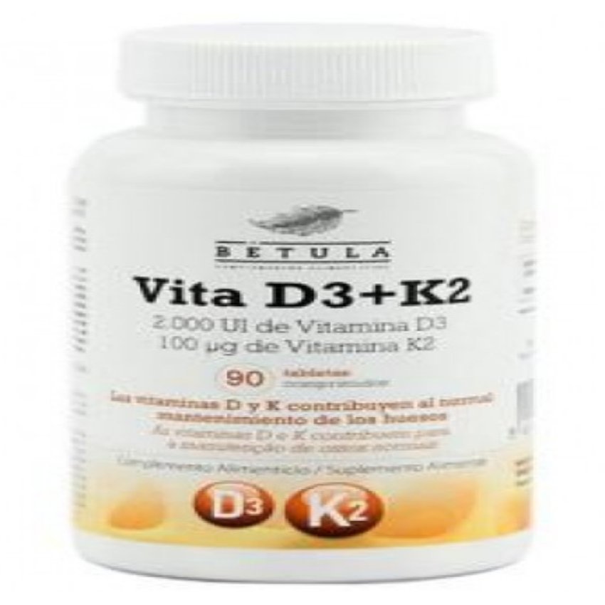 Vita D3 + K2 · Betula · 90 comprimidos