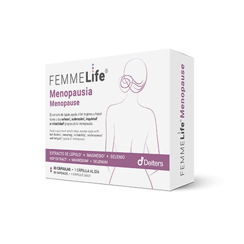 FemmeLife Menopausia · Deiters · 30 cápsulas