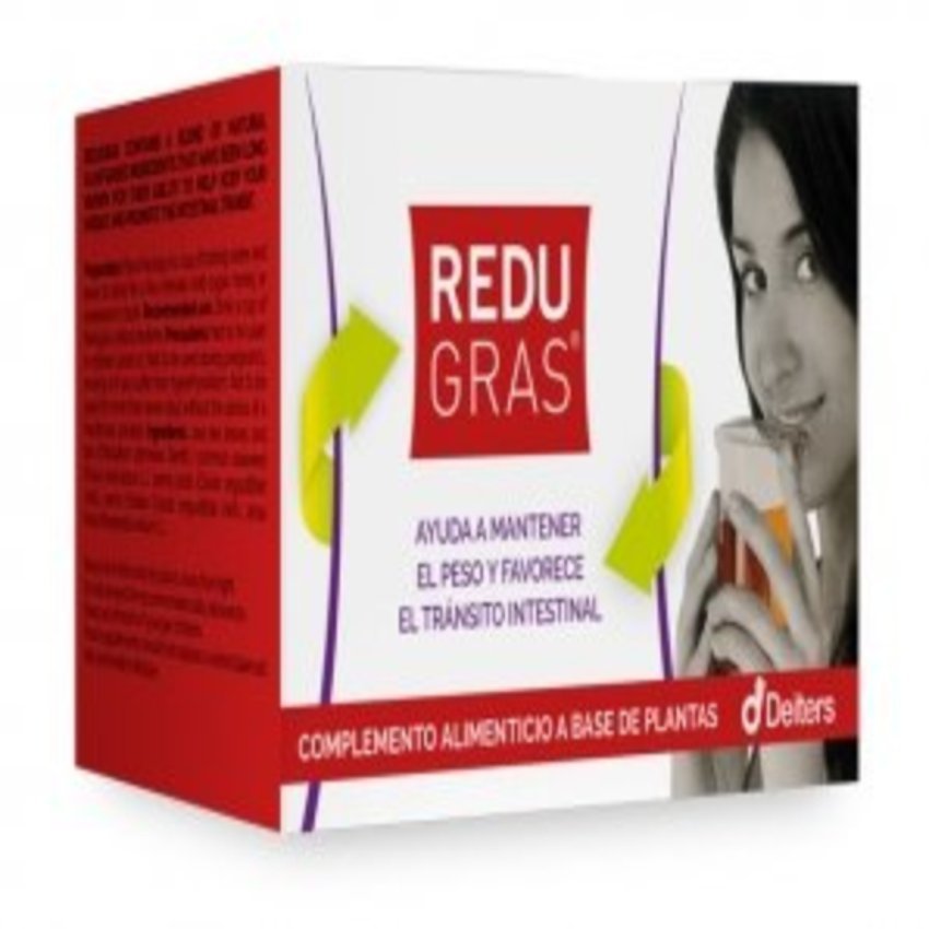 Redugras Infusión · Deiters · 40 sobres
