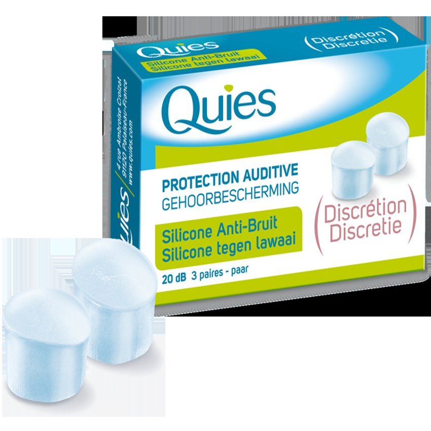 Tapones de Silicona · Quies · 6 unidades