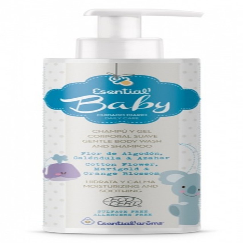 Champú y Gel Corporal Suave Baby · Esential'Aroms · 350 ml