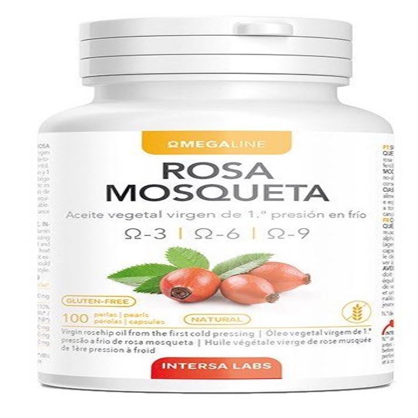 Aceite de Rosa Mosqueta · Dietéticos Intersa · 100 perlas