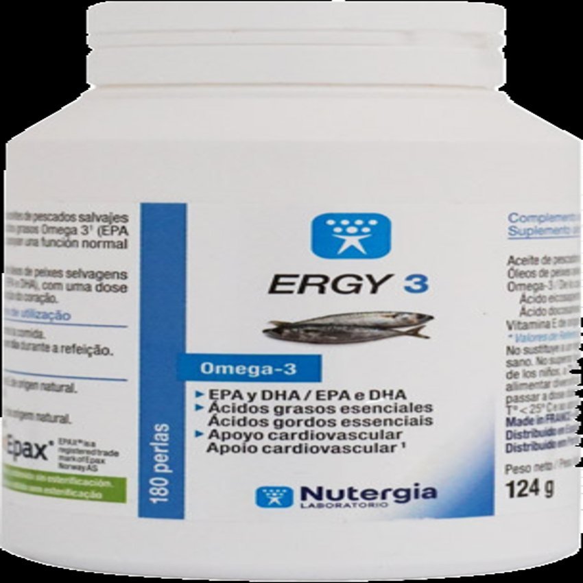 Ergy 3 · Nutergia · 180 perlas