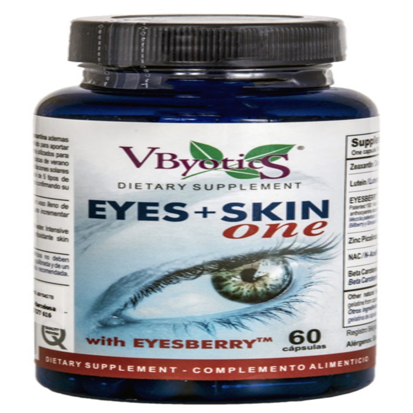 Eyes + Skin One · VByotics · 60 cápsulas