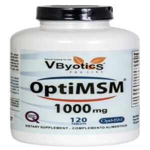 OptiMSM 1.000 mg · VByotics · 120 comprimidos