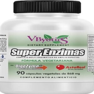 Super Enzimas con Digezyme · VByotics · 90 cápsulas