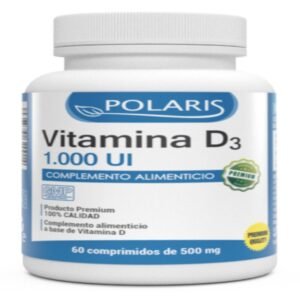 Vitamina D3 1.000 UI · Polaris · 60 comprimidos [Caducidad 06/2026]