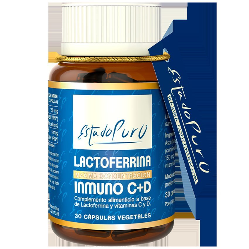 Lactoferrina Inmuno C+D · Tongil · 30 cápsulas