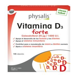 Vitamin D3 Forte · Physalis · 100 cápsulas