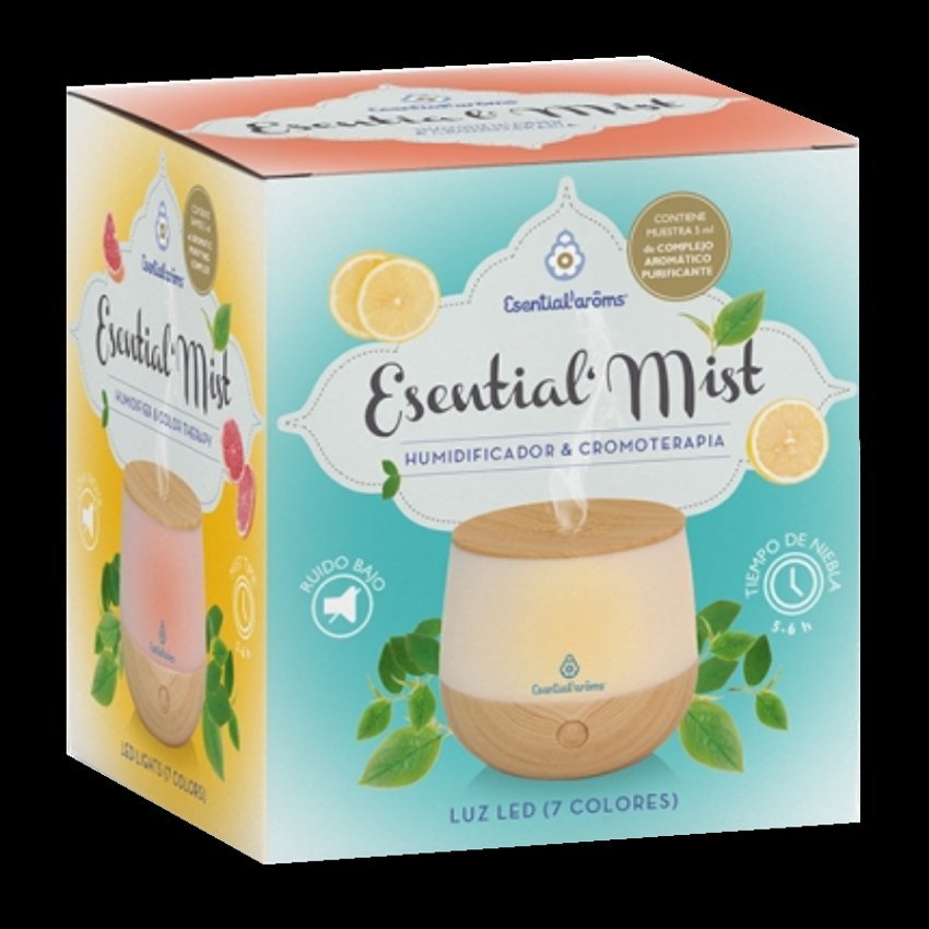 Humidificador Esential'Mist Cromoterapia · Esential'Aroms