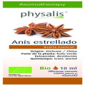 Aceite Esencial de Anís Estrellado · Physalis · 10 ml