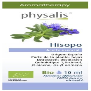 Aceite Esencial de Hisopo · Physalis · 10 ml