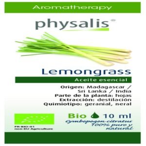 Aceite Esencial de Lemongrass · Physalis · 10 ml