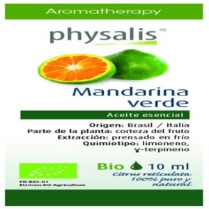 Aceite Esencial de Mandarina Verde · Physalis · 10 ml