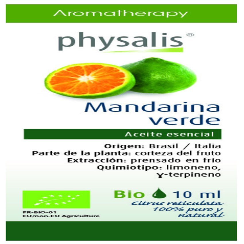 Aceite Esencial de Mandarina Verde · Physalis · 10 ml