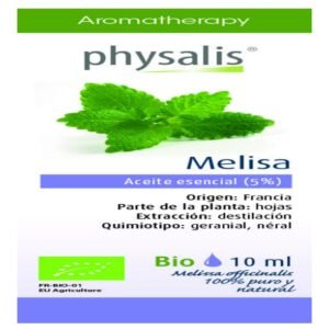 Aceite Esencial de Melisa 5% · Physalis · 10 ml