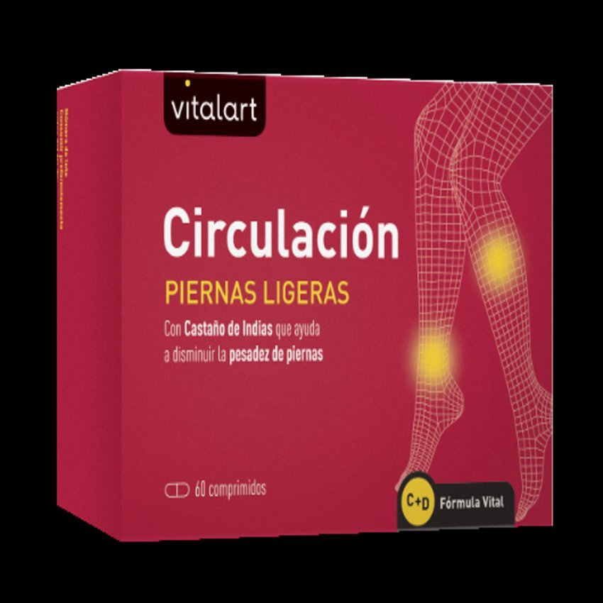 Circulación - Piernas Ligeras · Vitalart · 60 comprimidos