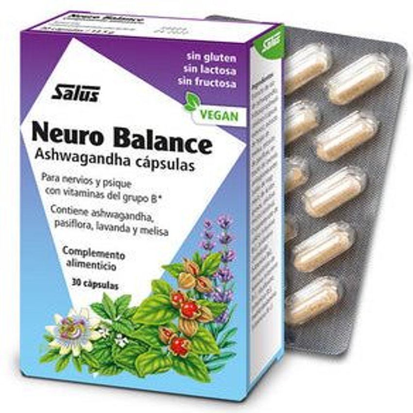 Neuro Balance Ashwagandha · Salus · 30 cápsulas