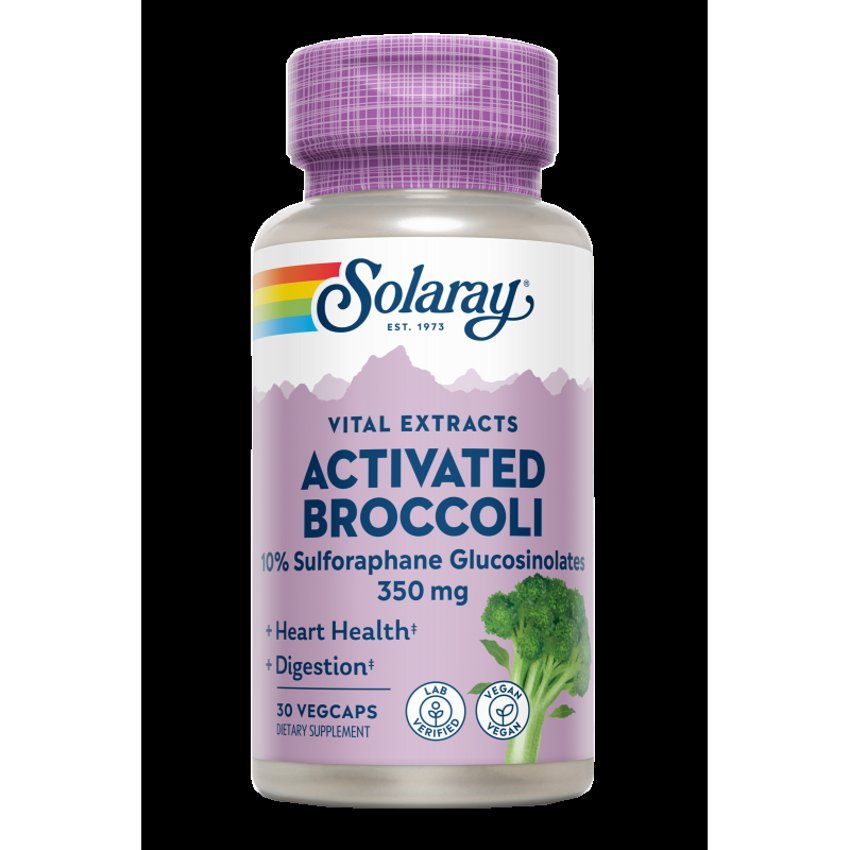 Activated Broccoli · Solaray · 30 cápsulas
