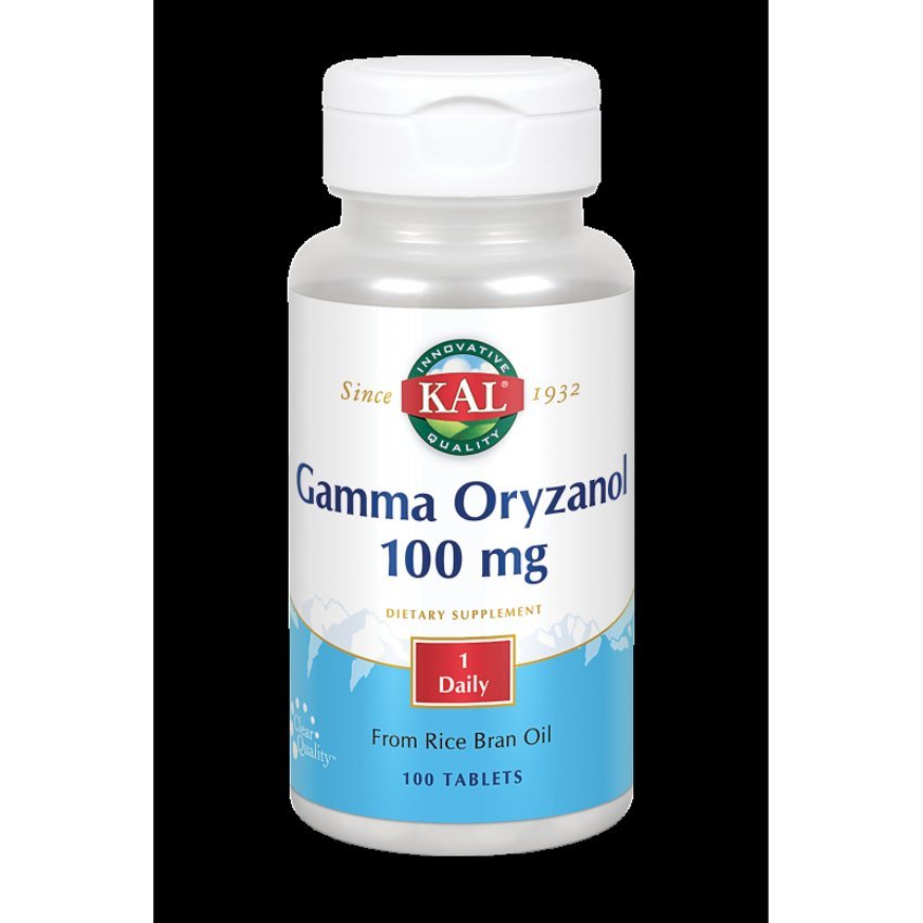 Gamma Oryzanol · KAL · 100 cápsulas