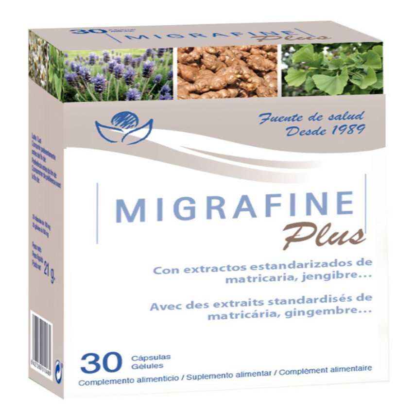 Migrafine Plus · Bioserum · 30 cápsulas
