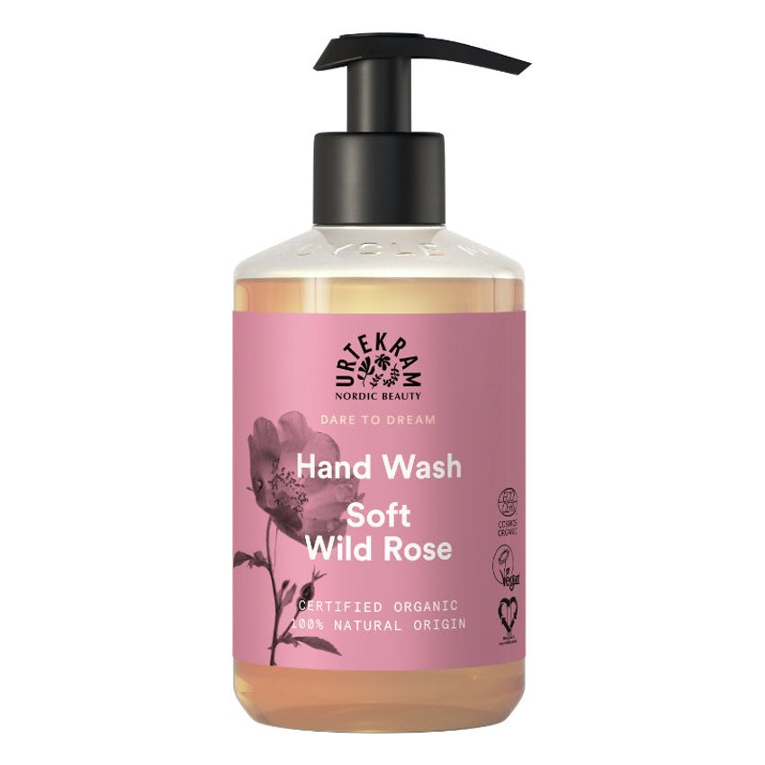 Jabón de Manos Soft Wild Rose · Urtekram · 300 ml