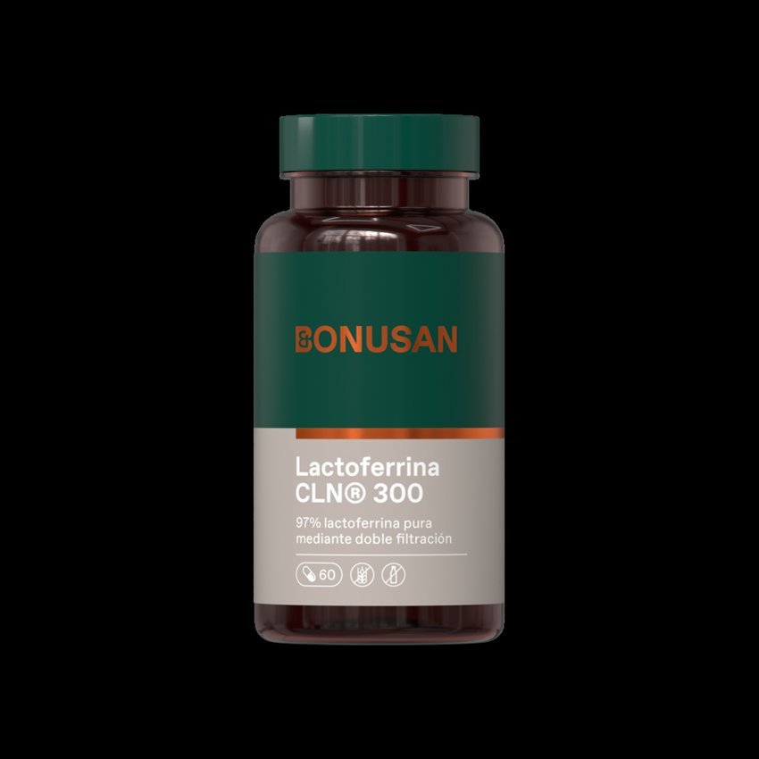 Lactoferrina CLN 300 mg · Bonusan · 60 cápsulas