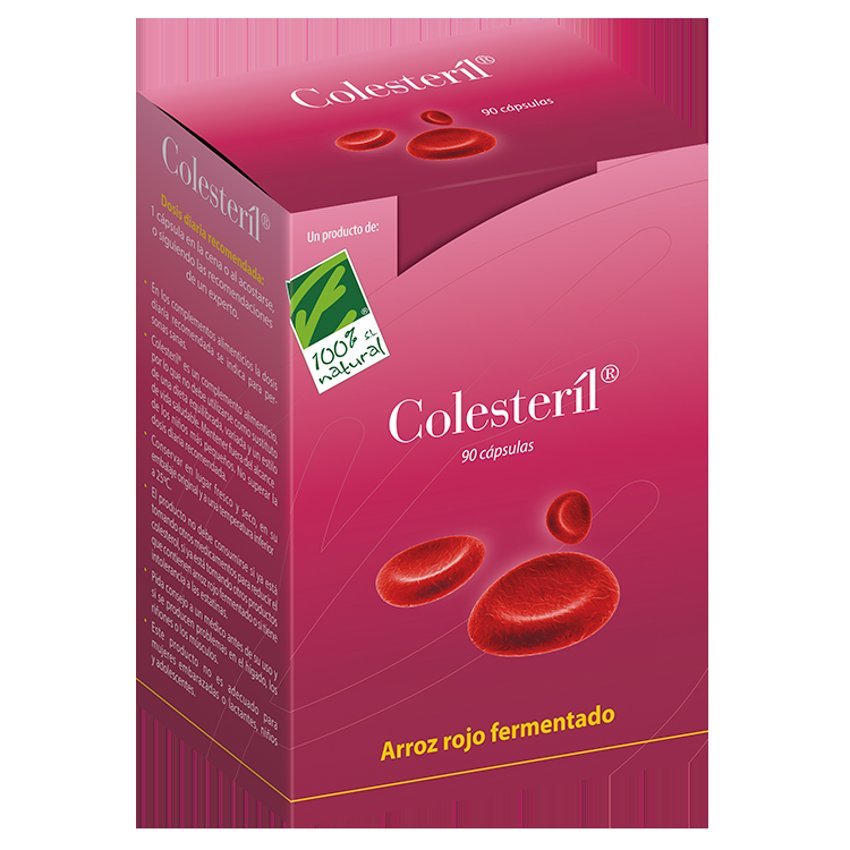 Colesteril · 100% Natural · 90 cápsulas