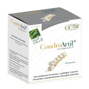 CondroArtil con UC-II® · 100% Natural · 90 cápsulas