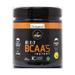 BCAA'S + Glutamina - Sabor Limón - Sport Live · Drasanvi · 275 gramos