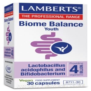 Biome Balance Youth · Lamberts · 30 cápsulas