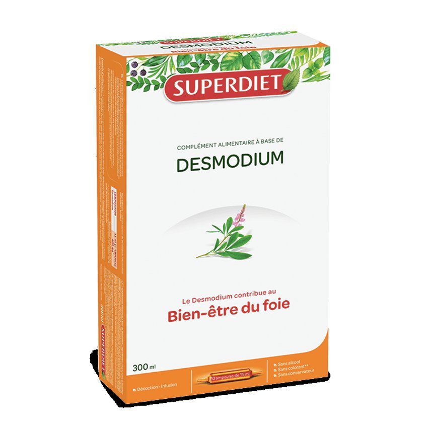 Desmodium · Superdiet · 20 ampollas