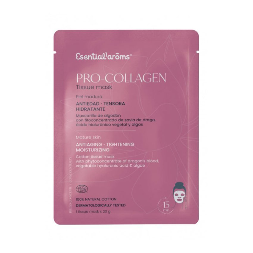 Tissue Mask Pro-Collagen · Esential'Aroms · 1 unidad