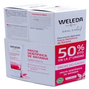 Duplo Pasta Dentífrica de Ratania · Weleda · 2x75 ml