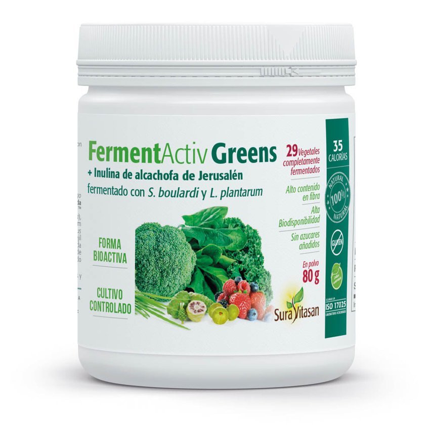 FermentActiv Greens · Sura Vitasan · 80 gramos