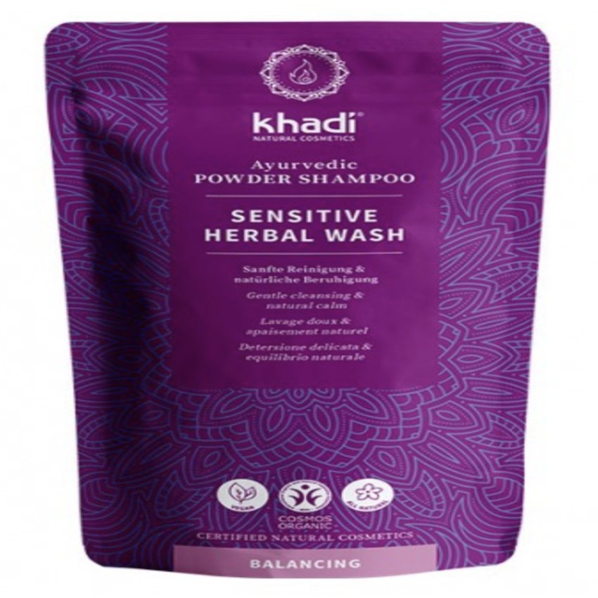 Champú en Polvo Cabellos Sensibles · Khadi · 50 gramos